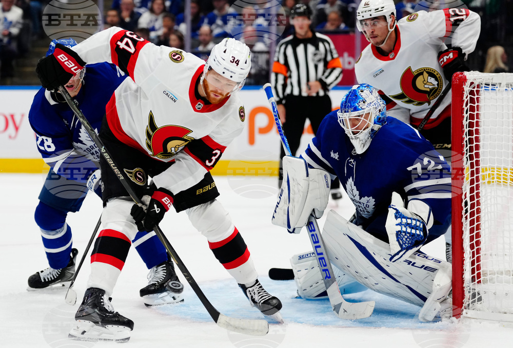 Senators Maople Leafs Hockey