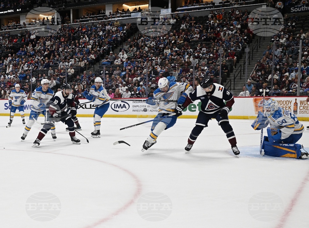 Blues Avalanche Hockey