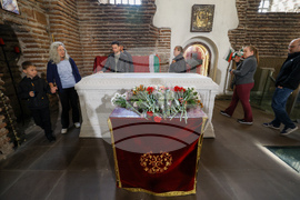 Базилика „Света София“ - тленни останки на цар Самуил - поклонение
