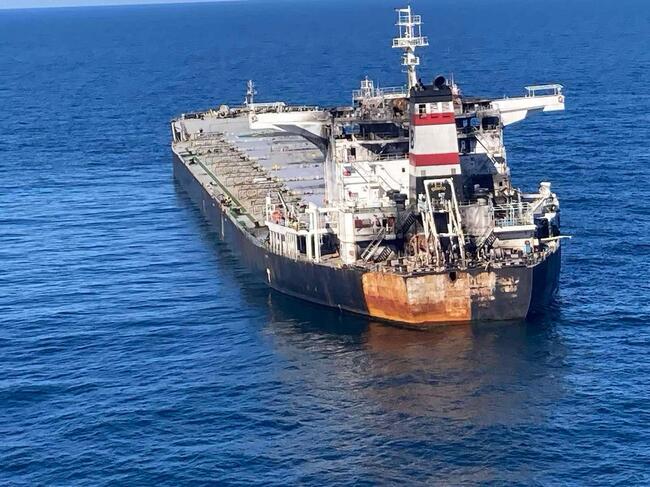 Bulgarian Air Force, Navy Locate Drifting Cargo Ship in Black Sea