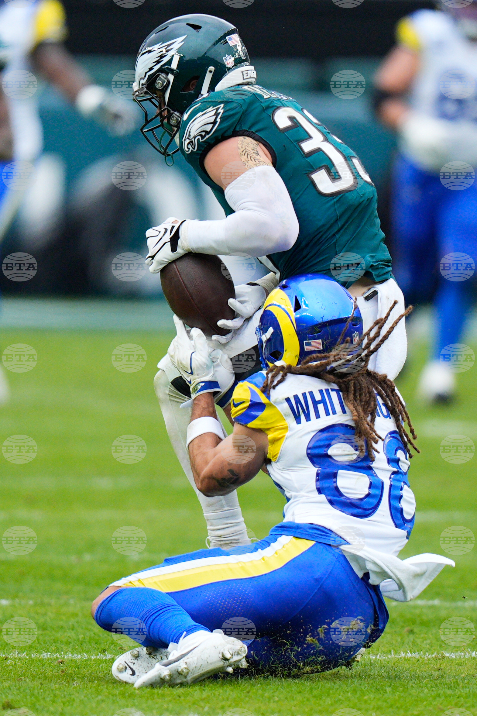 Rams Eagles Football