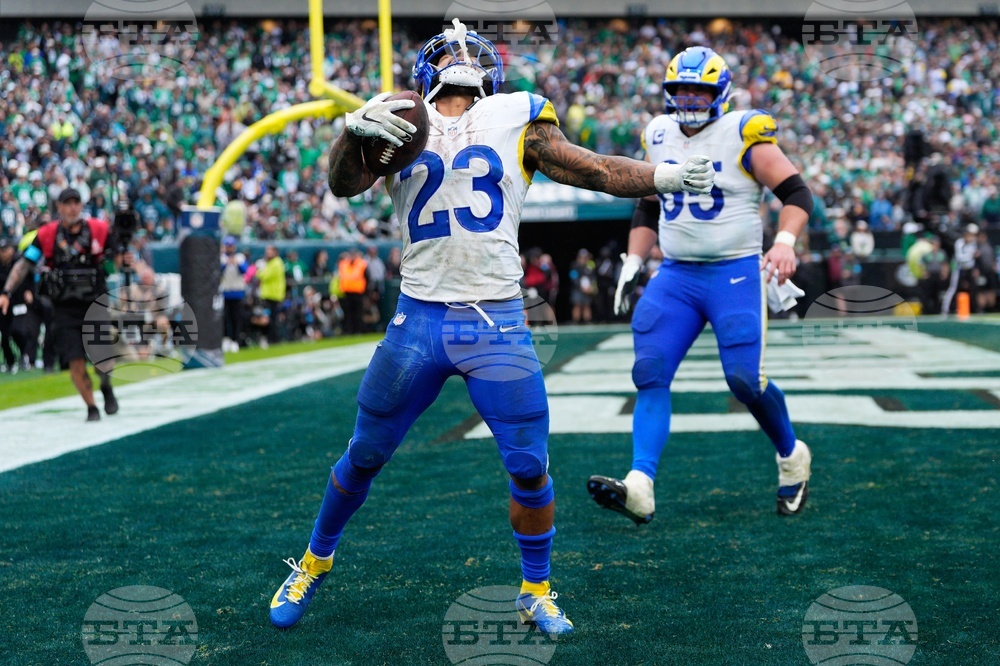 APTOPIX Rams Eagles Football