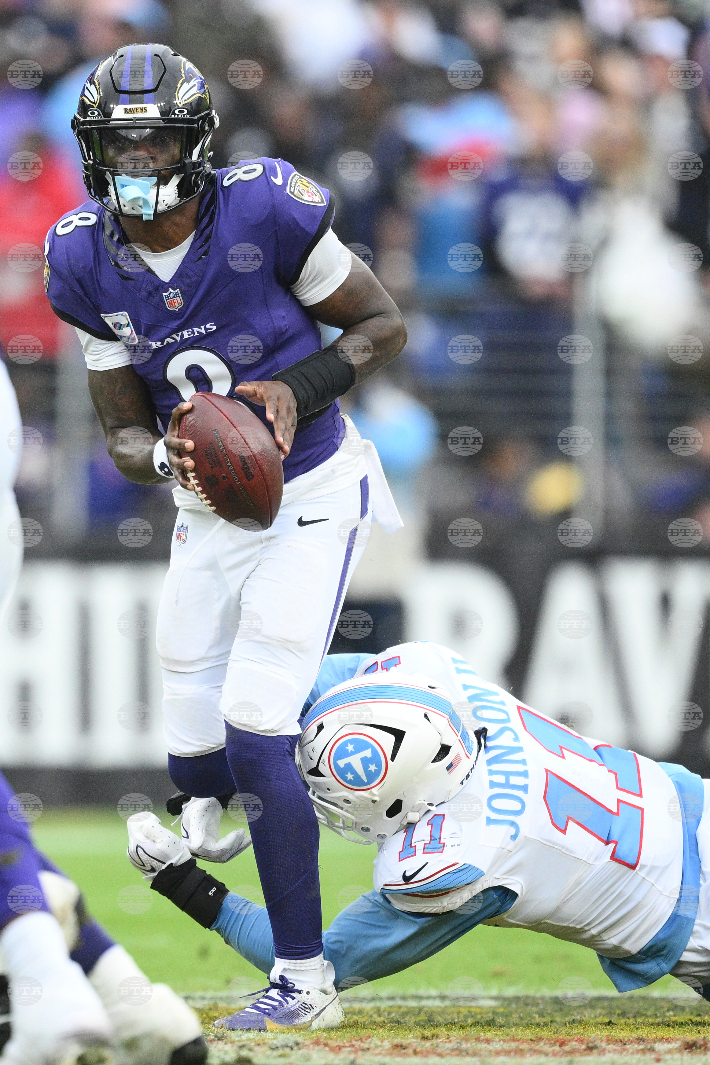 Titans Ravens Football