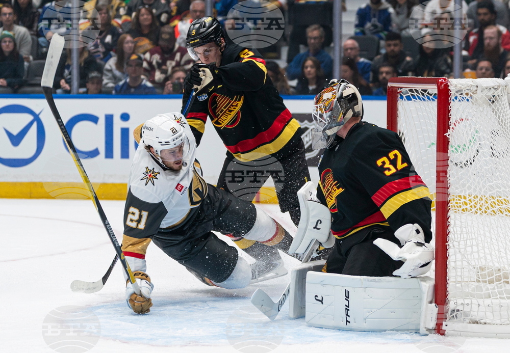 Golden Knights Canucks Hockey