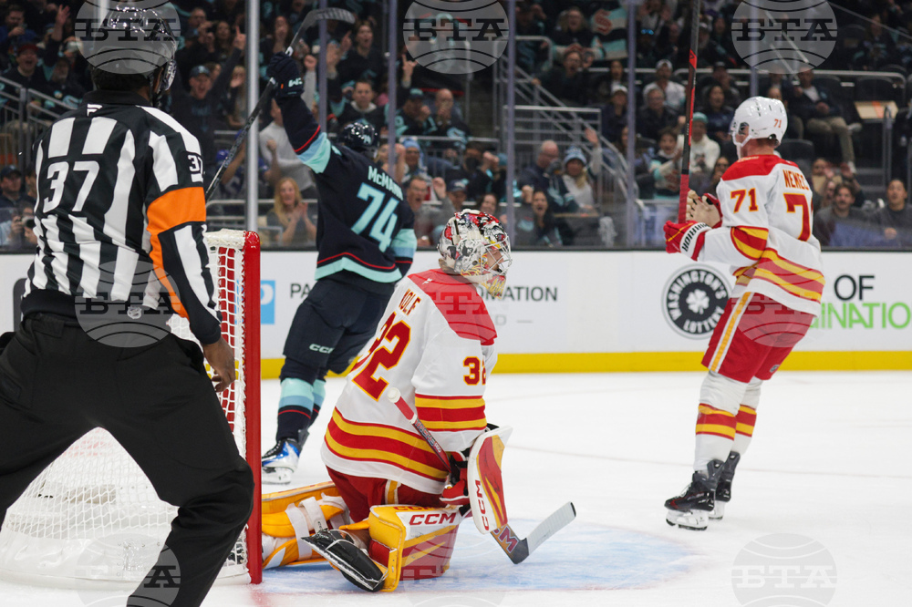 Flames Kraken Hockey
