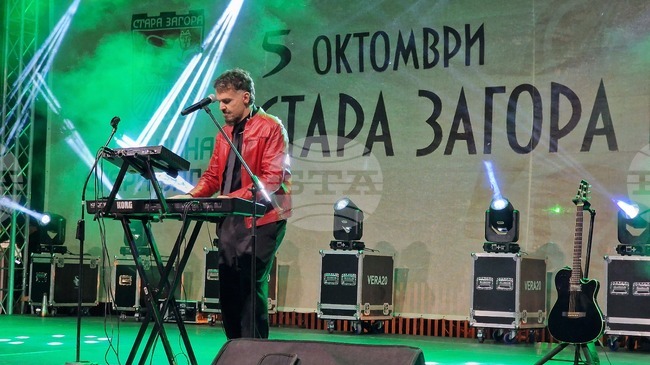 С концерт на Владимир Ампов - Графа завърши празничната програма за Деня на Стара Загора 