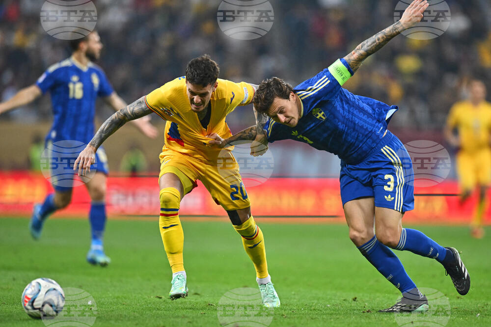 Romania Sweden Nations League Soccer