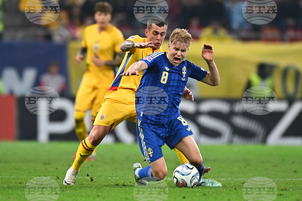 Romania Sweden Nations League Soccer