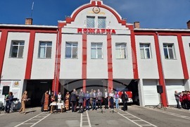 Стара Загора - Регионалната дирекция „Пожарна безопасност и защита на населението“ - сграда - церемония