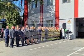 Стара Загора - Регионалната дирекция „Пожарна безопасност и защита на населението“ - сграда - церемония
