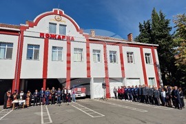 Стара Загора - Регионалната дирекция „Пожарна безопасност и защита на населението“ - сграда - церемония