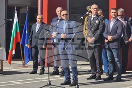 Стара Загора - Регионалната дирекция „Пожарна безопасност и защита на населението“ - сграда - церемония