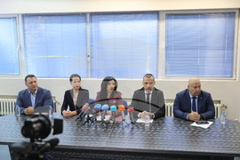 Пловдив - брифинг - източване на средства от Националната здравноосигурителна каса