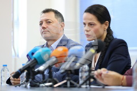 Пловдив - брифинг - източване на средства от Националната здравноосигурителна каса