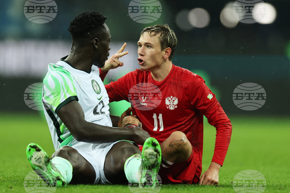 Russia Nigeria Soccer