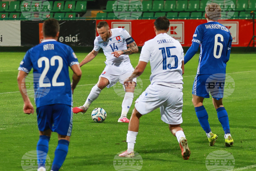 Moldova Slovakia Nations League Soccer
