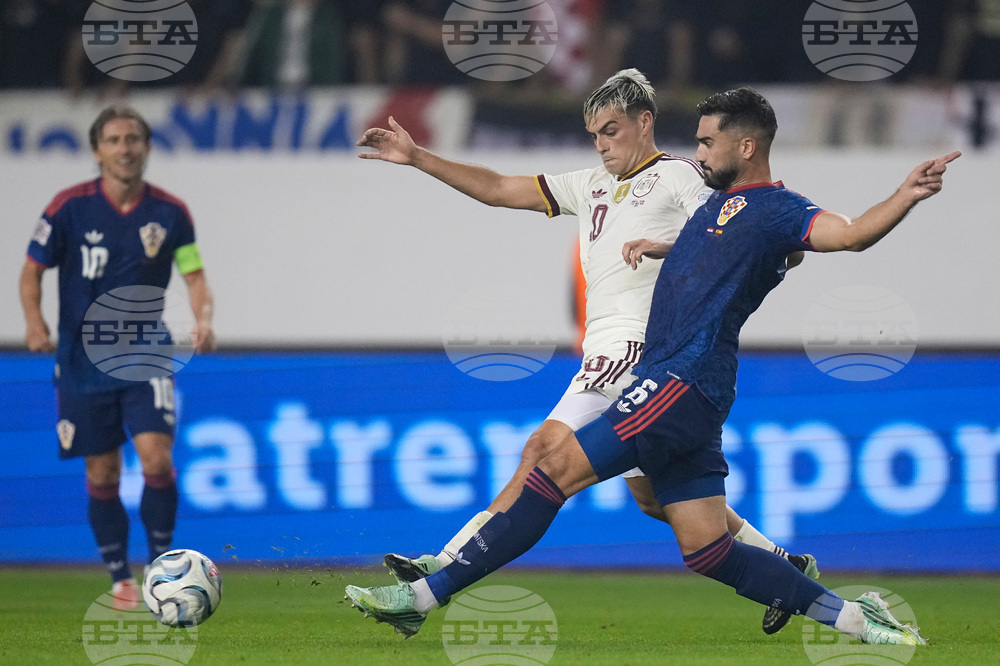 Croatia Spain Nations League Soccer