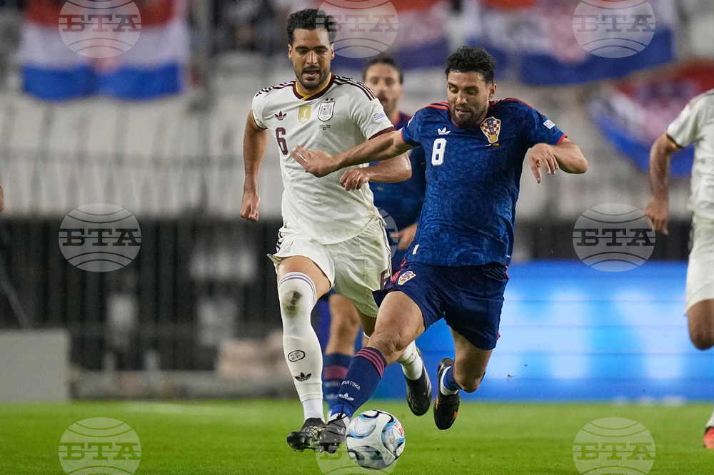 Croatia Spain Nations League Soccer