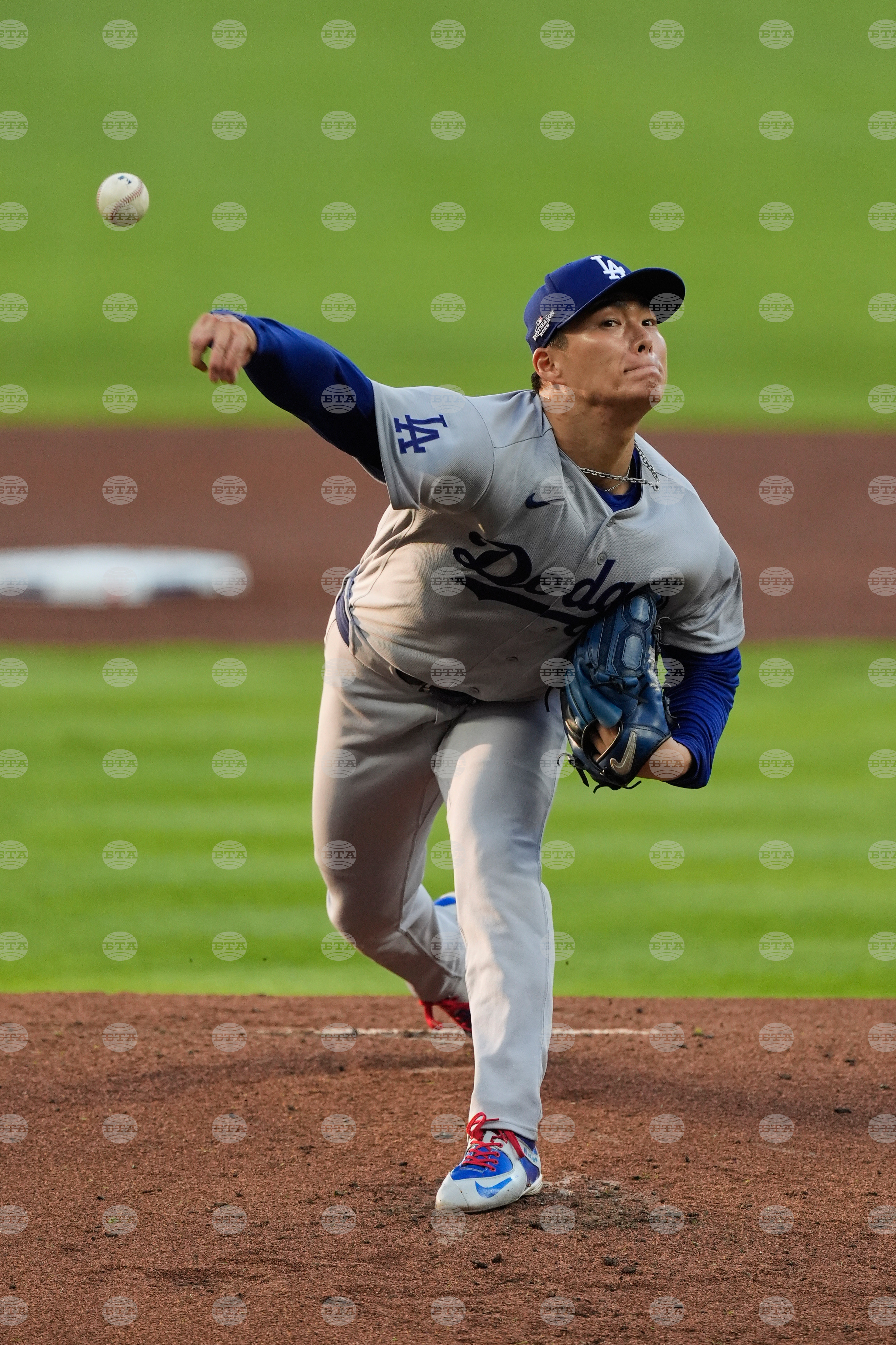 NLDS Dodgers Braves Baseball
