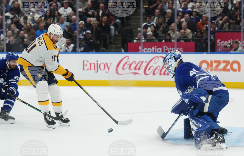 Predators Maple Leafs Hockey