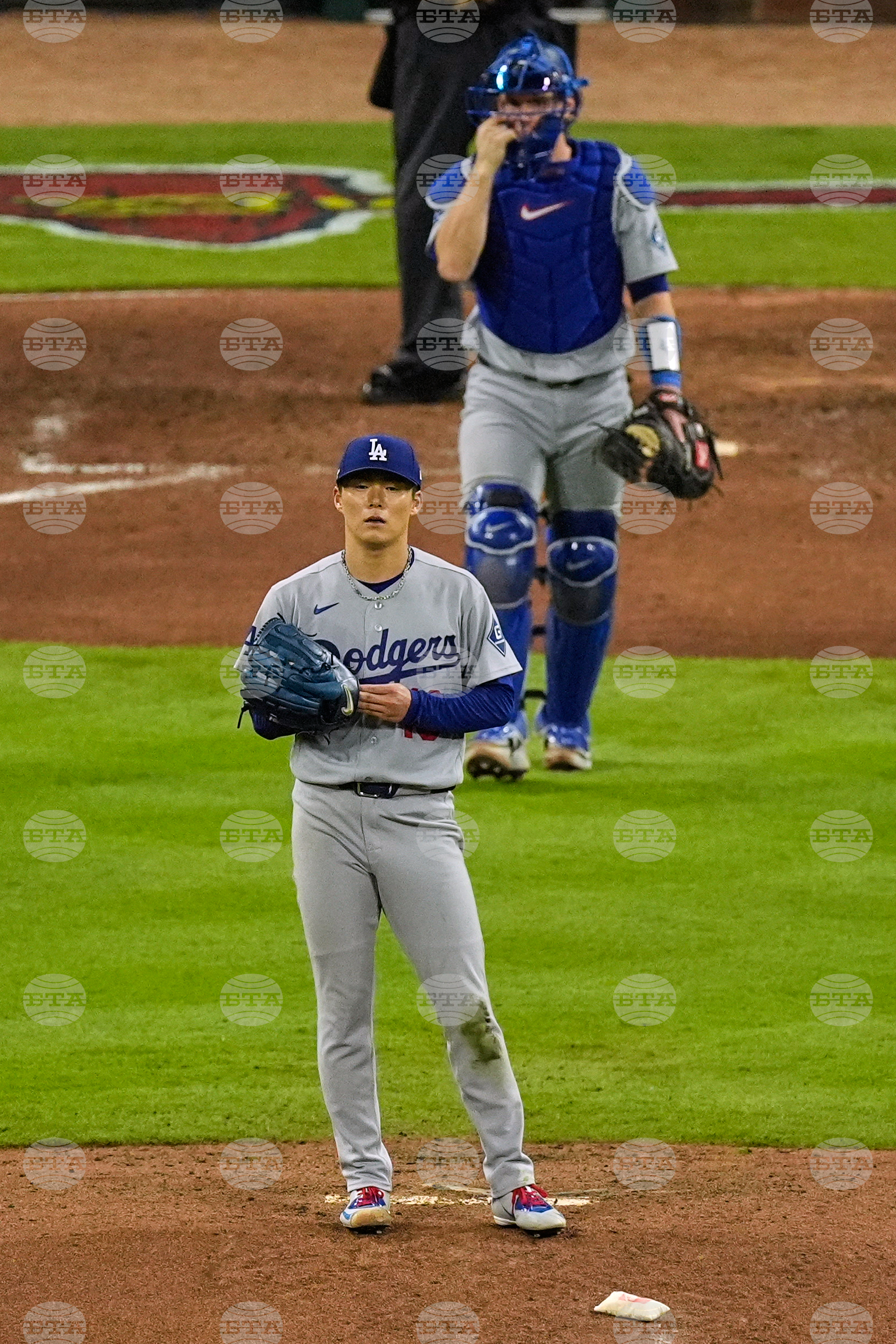 NLDS Dodgers Braves Baseball