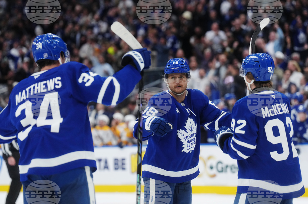 Predators Maple Leafs Hockey