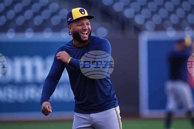 NLDS Brewers Padres Baseball