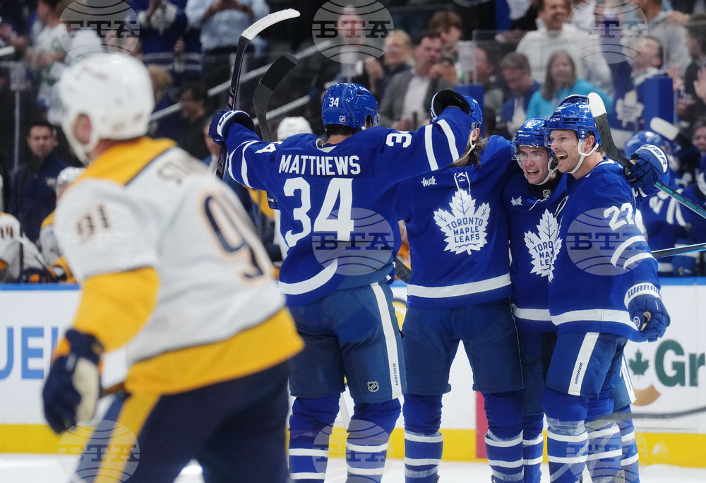 Predators Maple Leafs Hockey