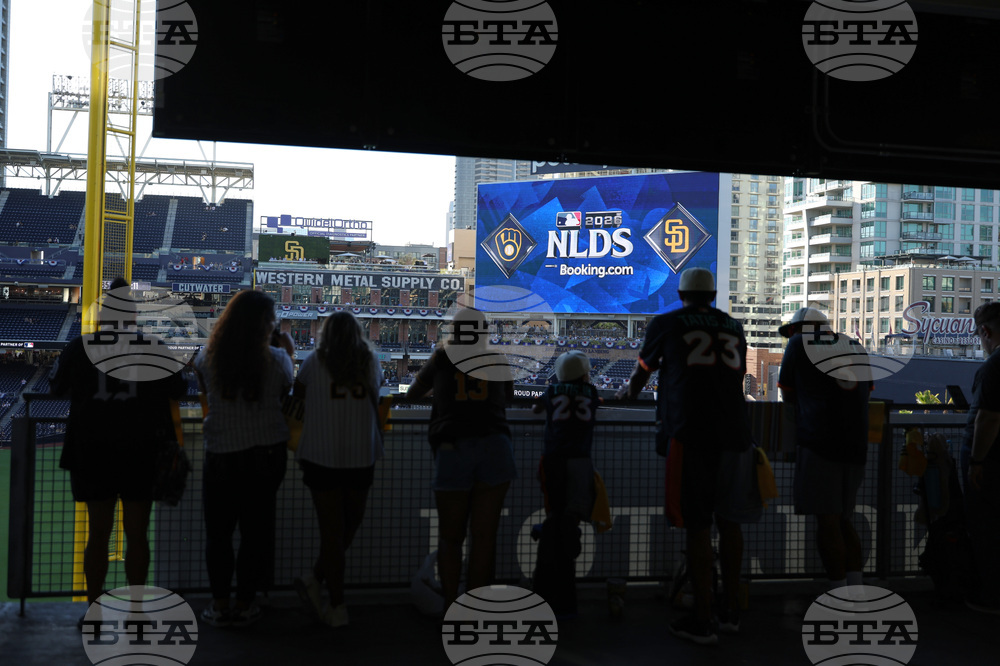NLDS Brewers Padres Baseball
