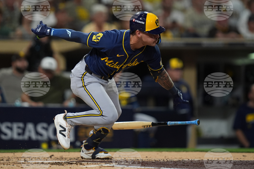 NLDS Brewers Padres Baseball