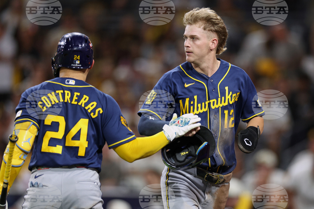 NLDS Brewers Padres Baseball