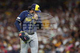 NLDS Brewers Padres Baseball