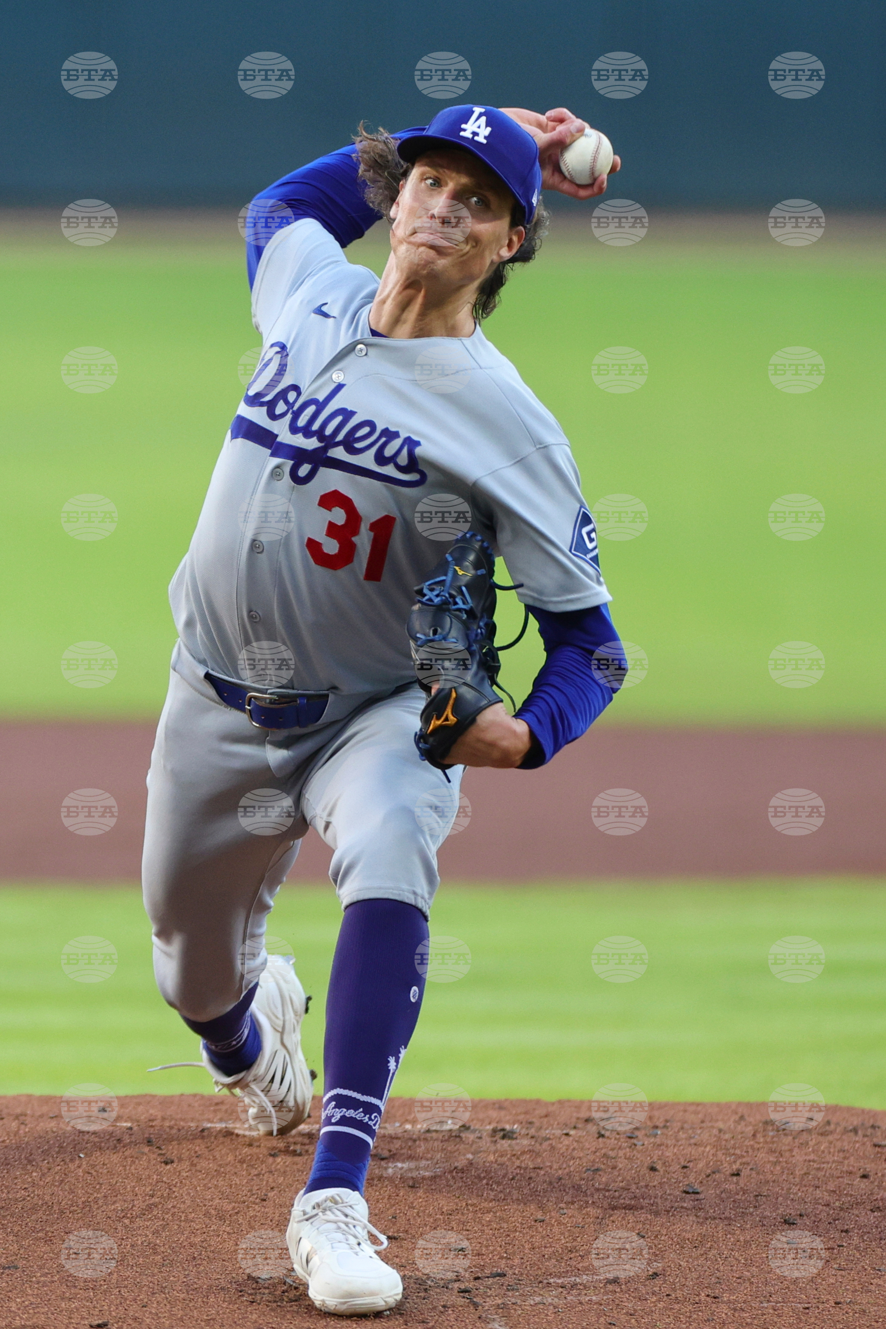 NLDS Dodgers Braves Baseball