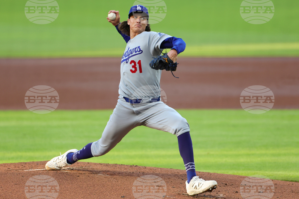 NLDS Dodgers Braves Baseball