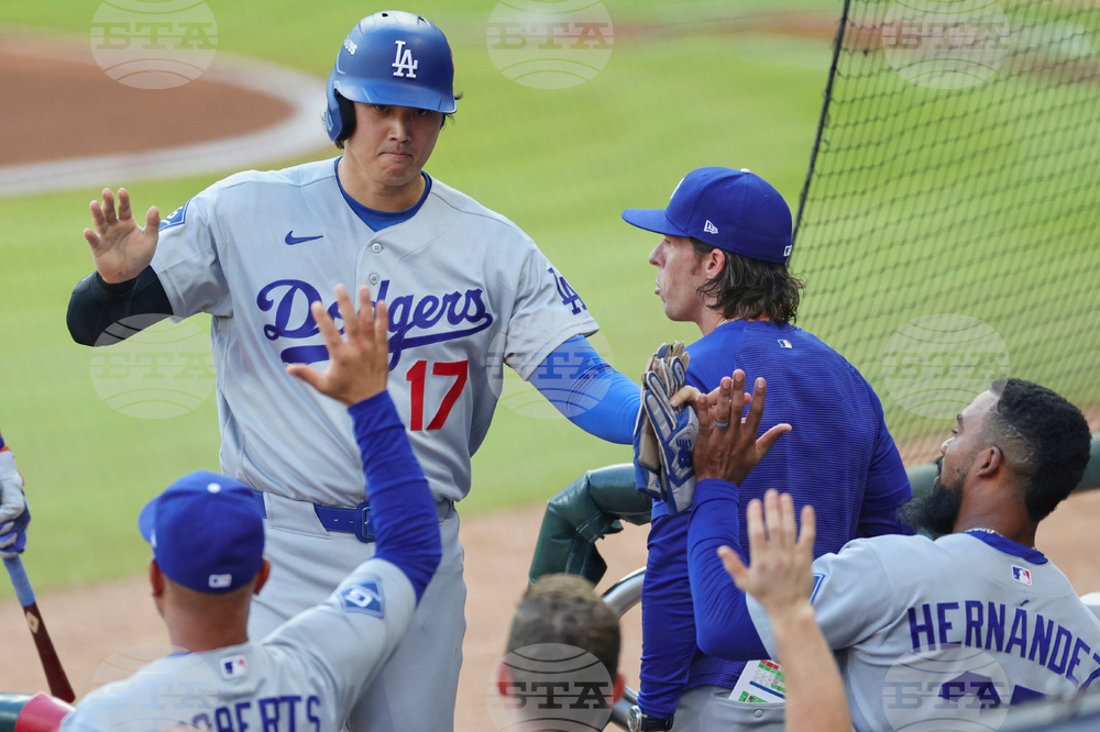 NLDS Dodgers Braves Baseball