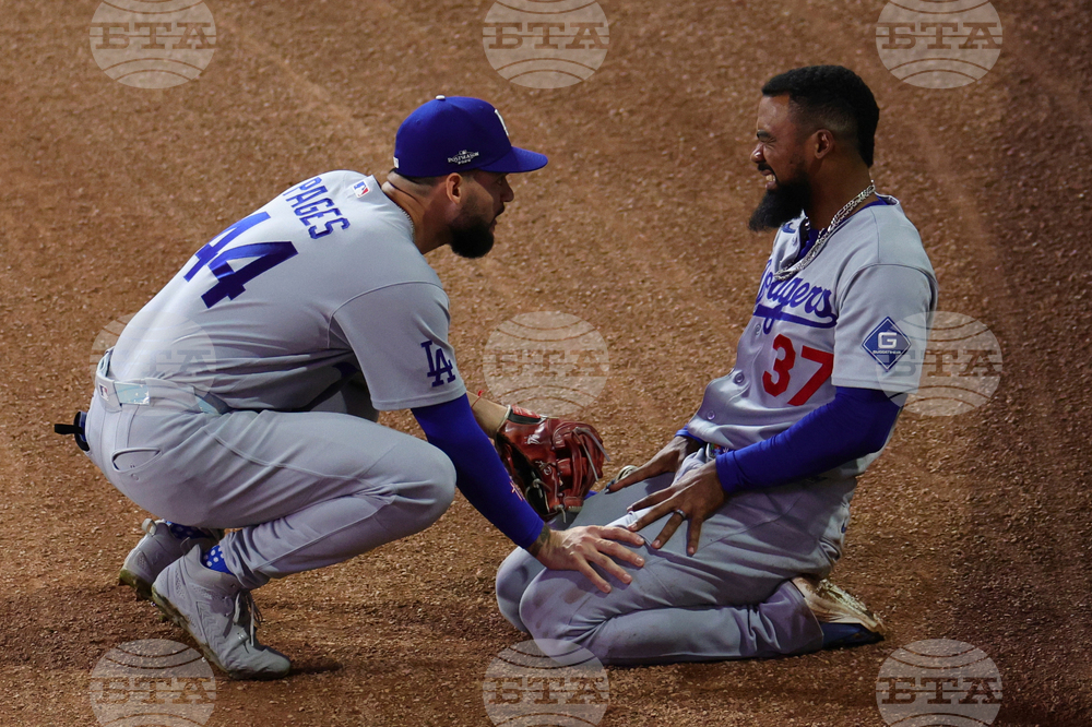 NLDS Dodgers Braves Baseball