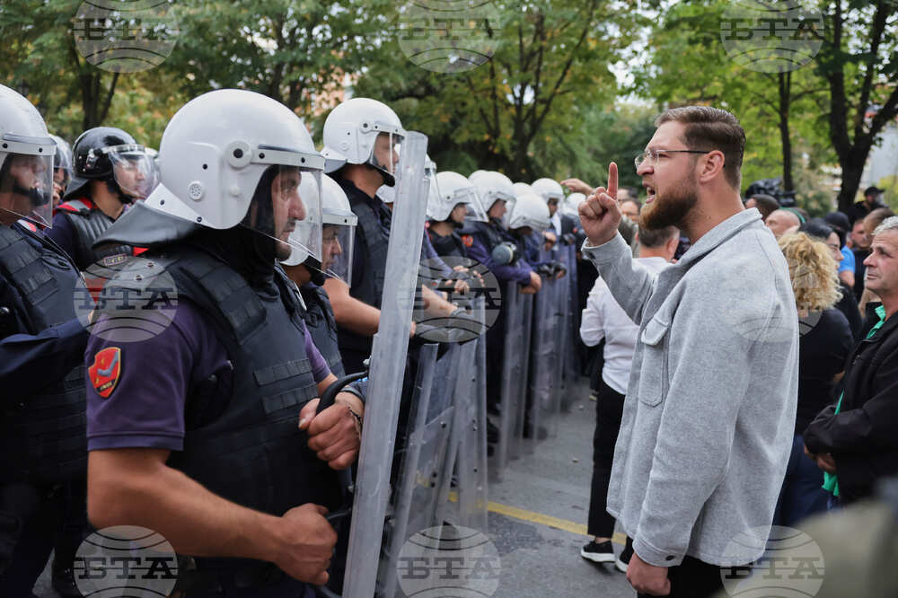 Albania Protest