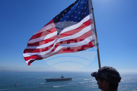 APTOPIX USS Lincoln Returns Home