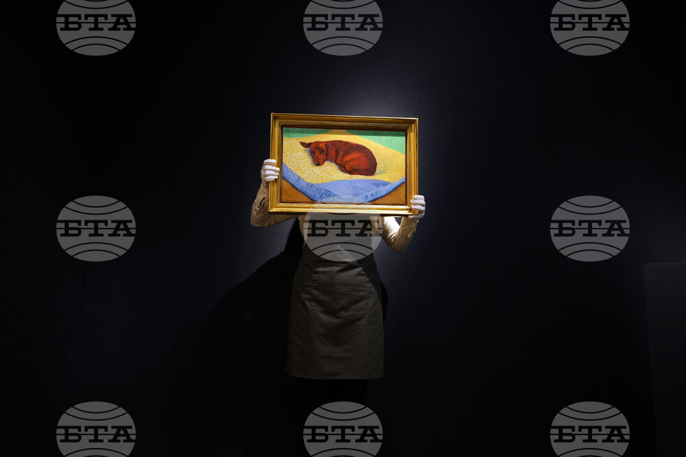 APTOPIX Britain Art Auction