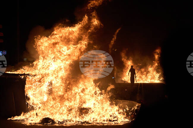 APTOPIX Spain Protest