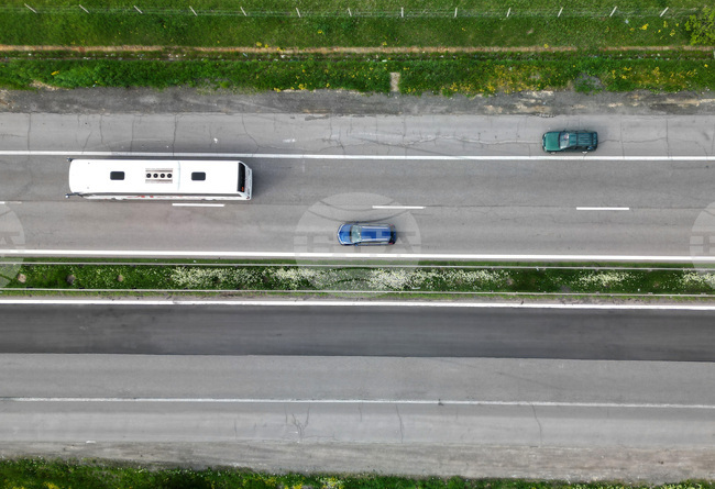 Възстановено е движението на автомагистрала "Тракия" при 172-ри км, където по-рано днес стана верижна катастрофа 