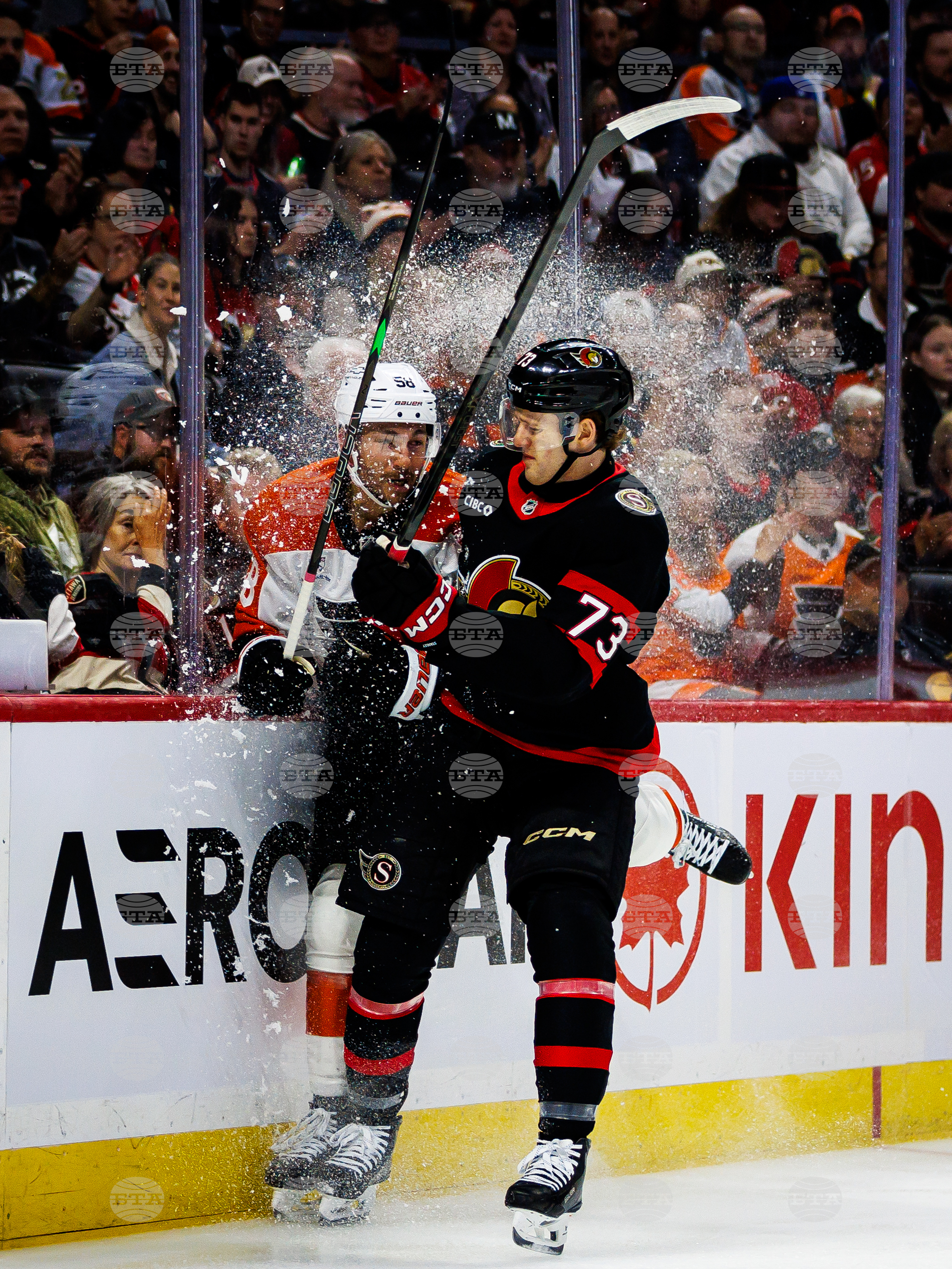 Flyers Senators Hockey
