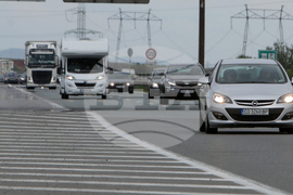 Село Яна - автомагистрала - трафик