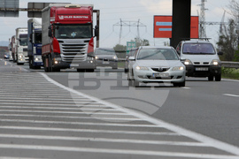 Село Яна - автомагистрала - трафик