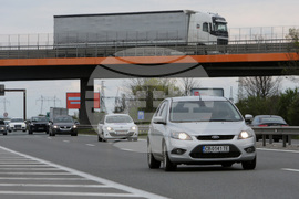 Село Яна - автомагистрала - трафик