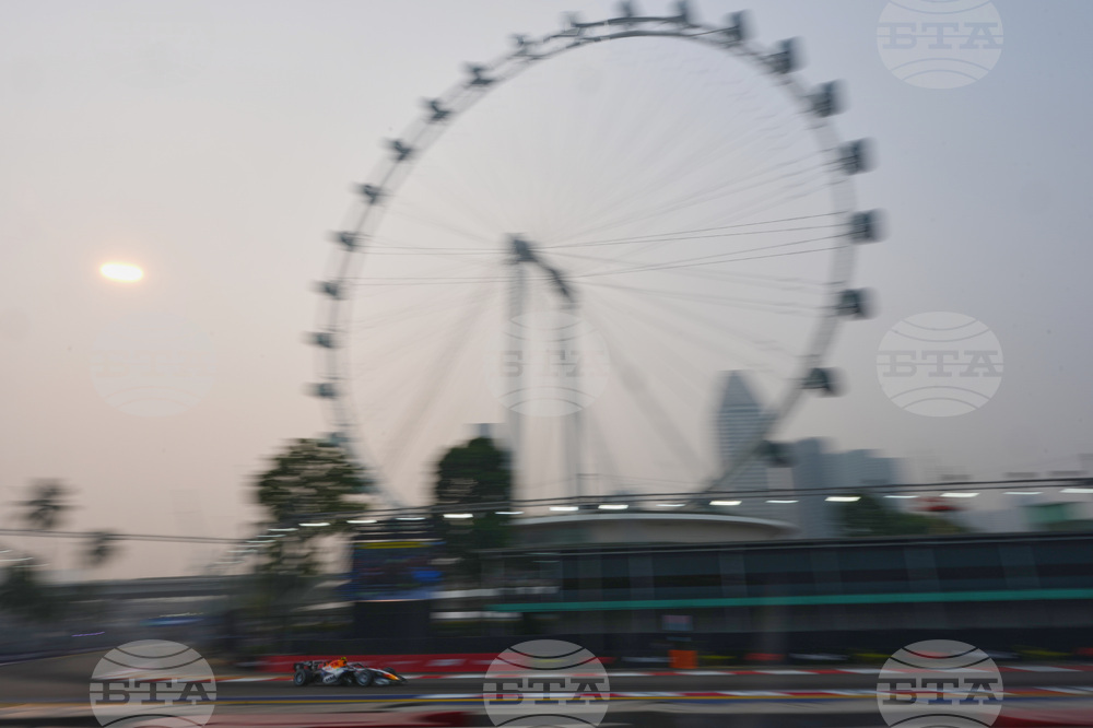 Singapore F1 GP Auto Racing