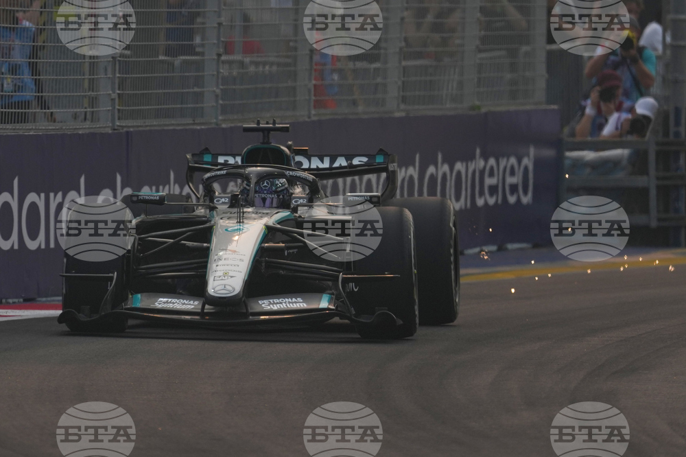 Singapore F1 GP Auto Racing