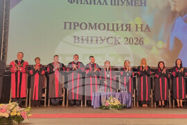 Шумен - дипломиране на абсолвенти - Медицински университет-Варна