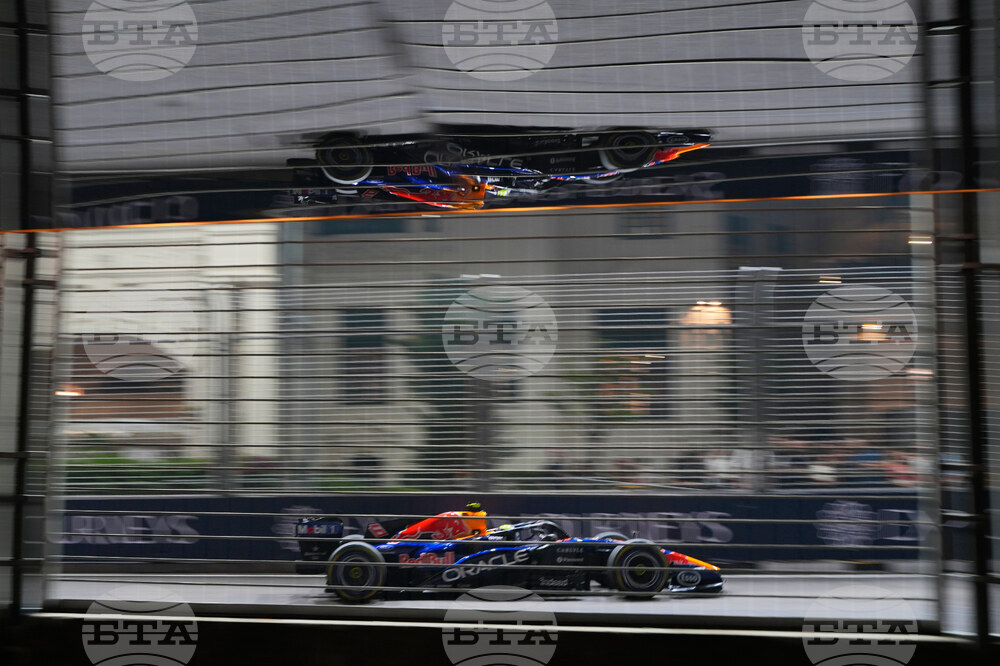 Singapore F1 GP Auto Racing