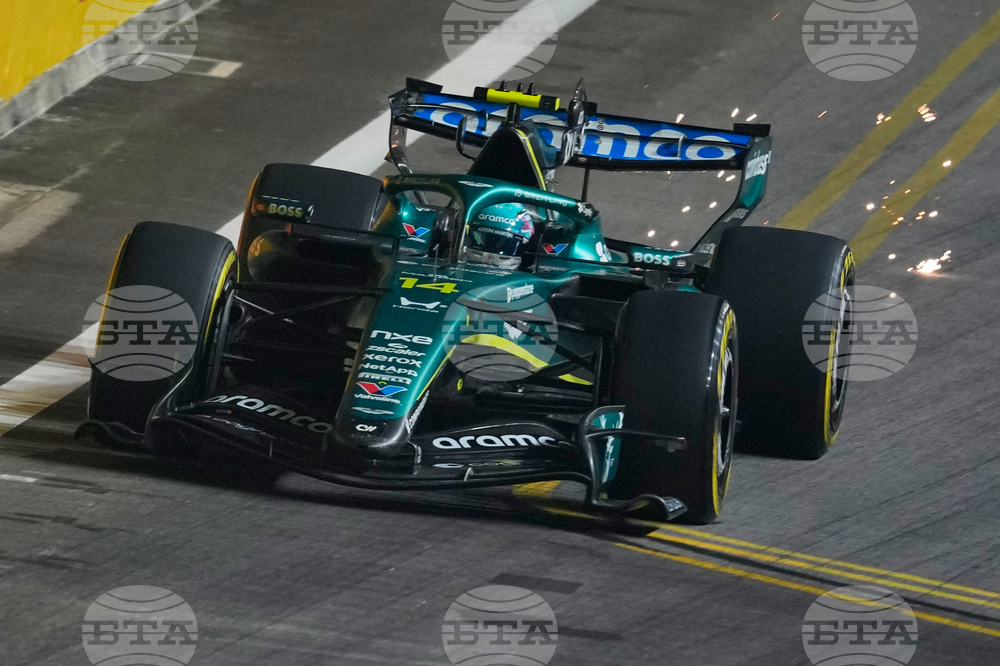 Singapore F1 GP Auto Racing